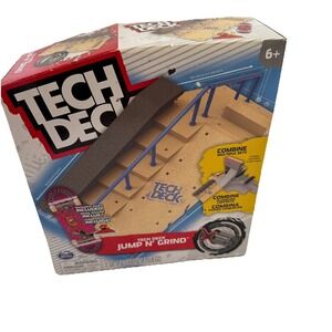 Tech Deck Jump N Grind X Connect Park Creator with Exclusive Board Toy Machine